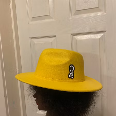 Nickel G. Yellow Unisex Fedora Hat