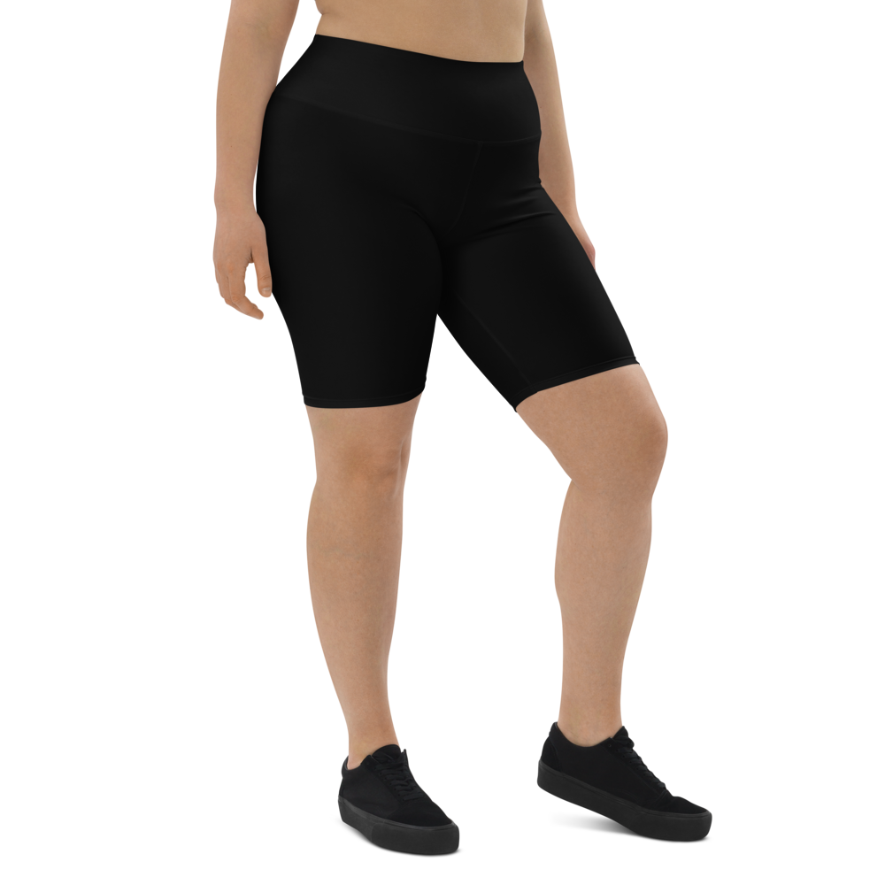 Penny G. Women's Black Biker Shorts Classic