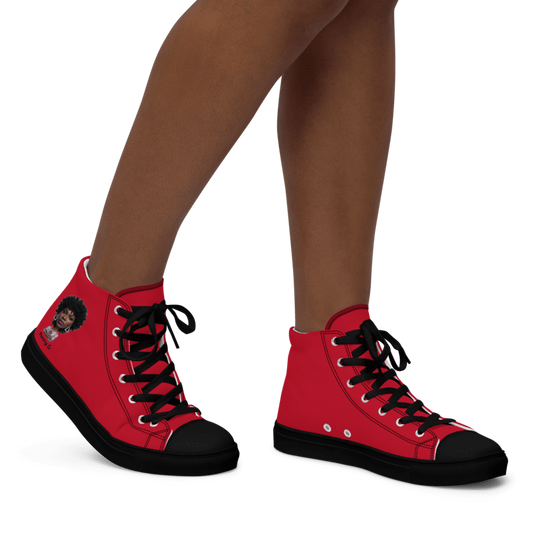 601 Local Red Women's High Top Sneakers From Penny G.