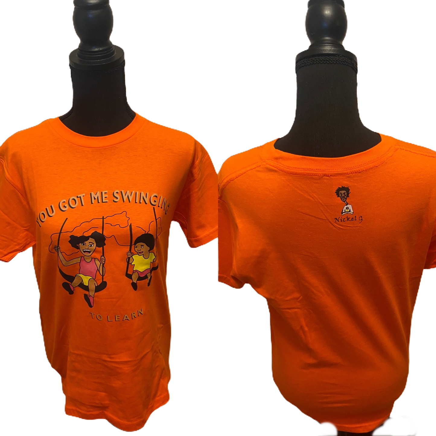 Nickel G. Swinging to Learn Unisex Tee