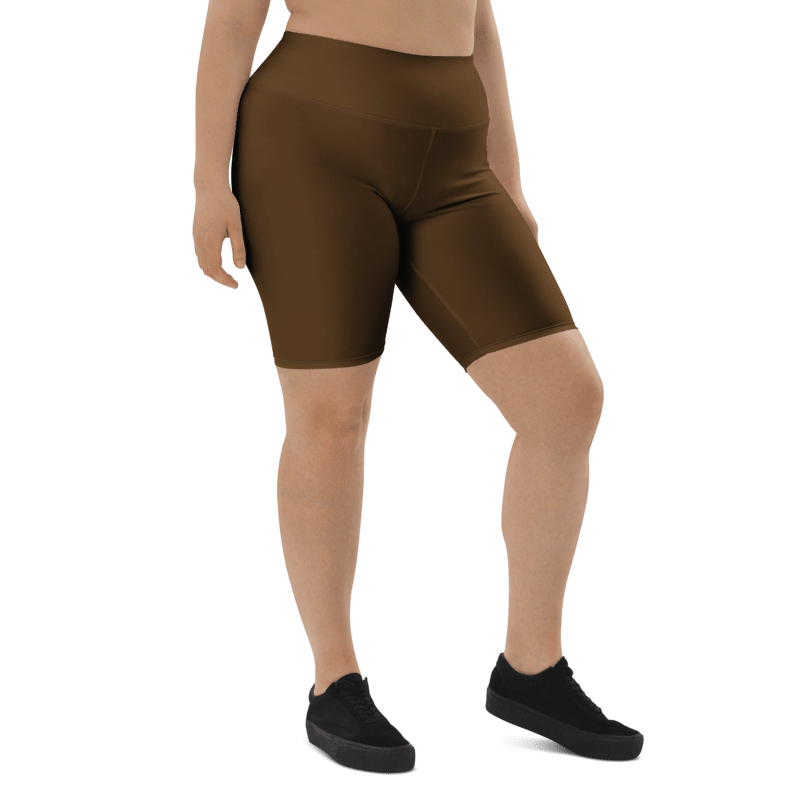 Penny G. Women's Brown Biker Shorts Classic