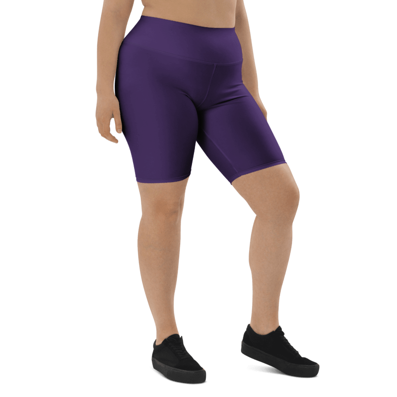 Penny G. Women's Purple Biker Shorts Classic
