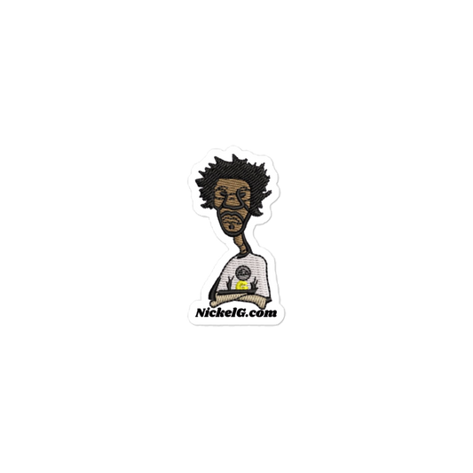 Nickel G. Die-Cut Stickers