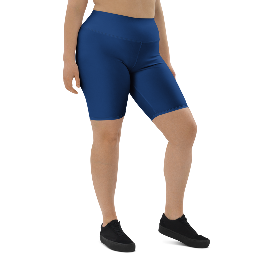 Penny G. Women's Dark Cerulean(Dark Blue) Biker Shorts Classic
