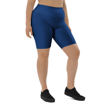 Penny G. Women's Dark Cerulean(Dark Blue) Biker Shorts Classic