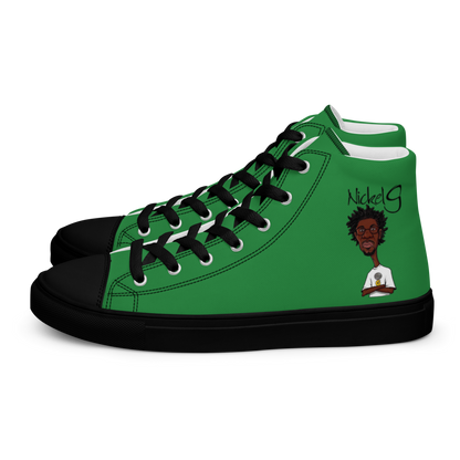 601 Local Green Men's High Top Sneakers From Nickel G.