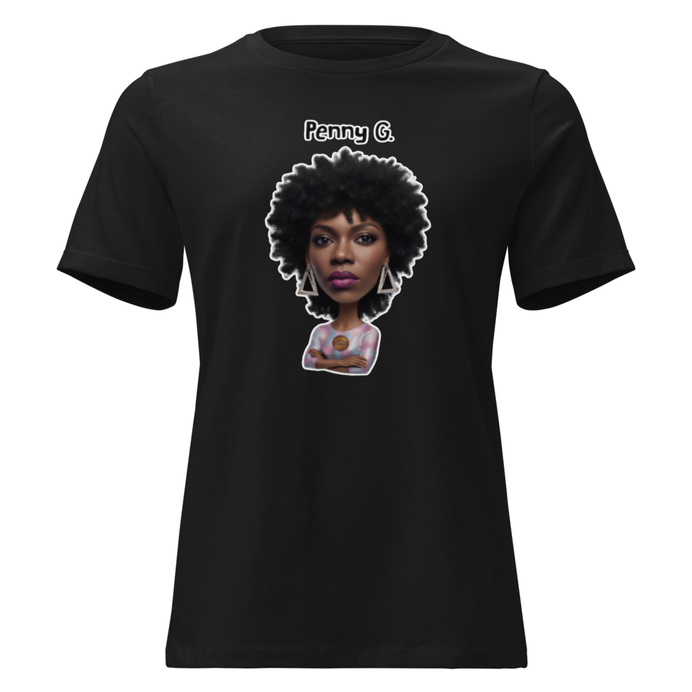 Black Tee for Women By Penny G.