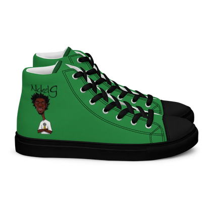 601 Local Green Men's High Top Sneakers From Nickel G.