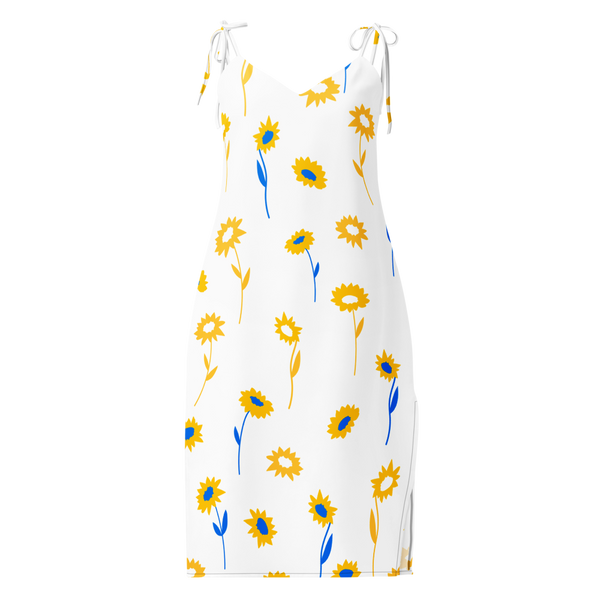 Women's Sunflowers Graphic Summer Dress By Penny G.