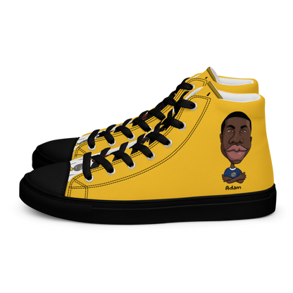 Adam Men's High Top Sneakers From Nickel G.