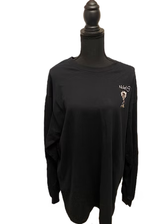 Nickel G. Black Unisex Long Sleeve Tee