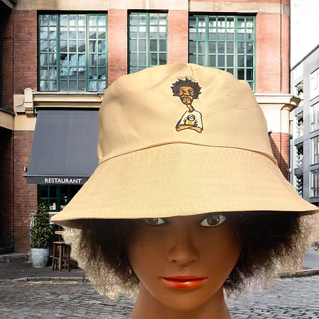 Nickel G. Khaki Bucket Hat