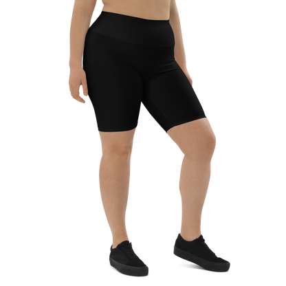 Penny G. Women's Black Biker Shorts Classic