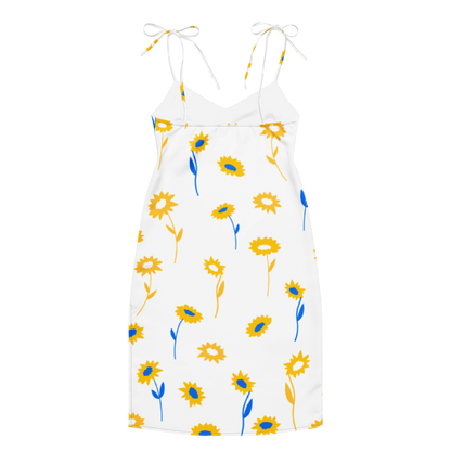Women's Sunflowers Graphic Summer Dress By Penny G.