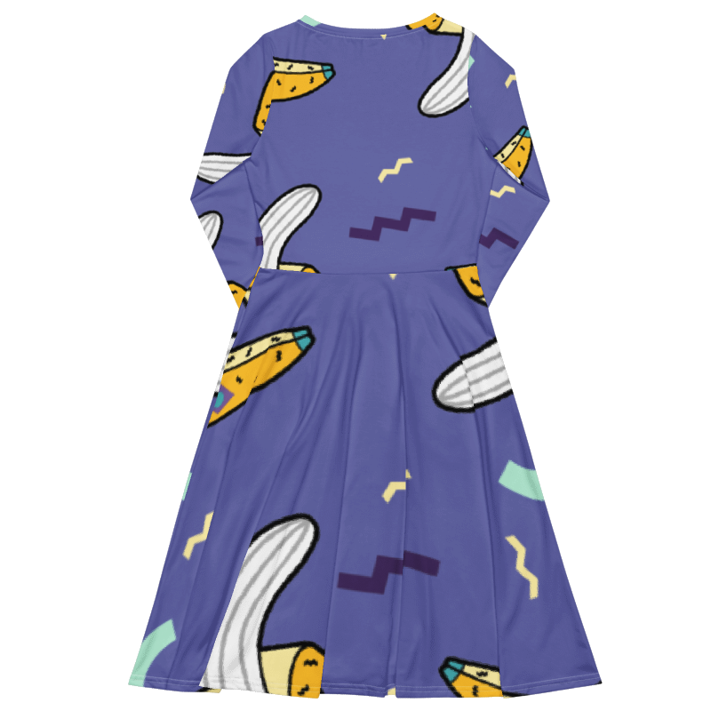 Women's Banana Split Graphic Summer Dress