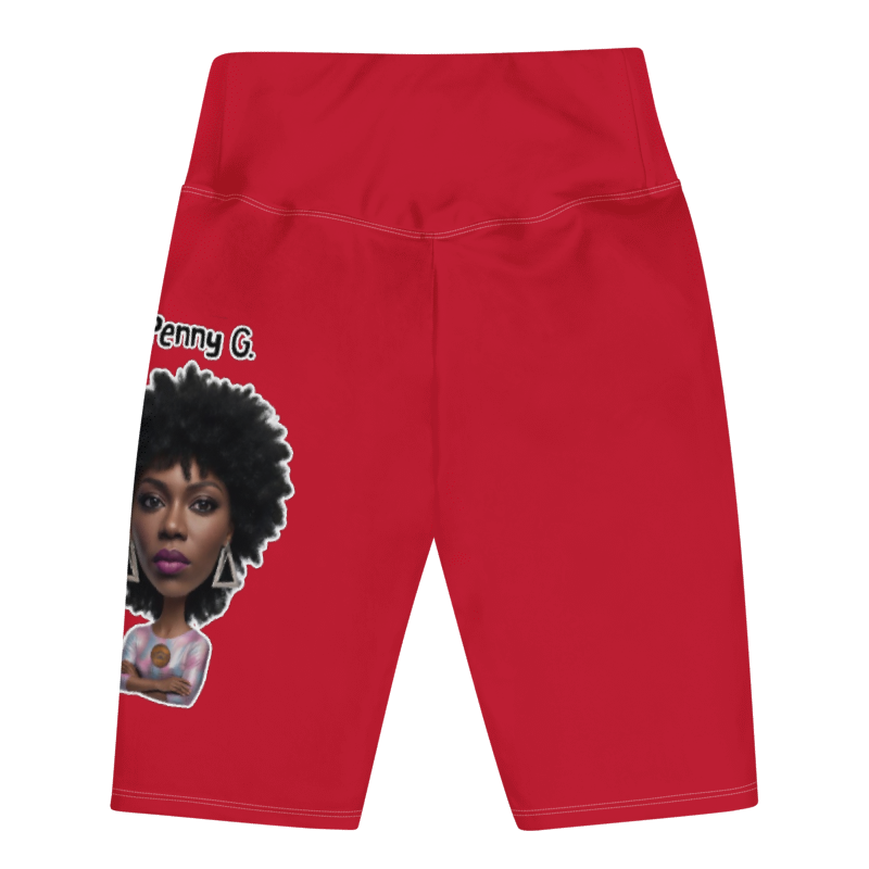 Penny G. Women's Red Biker Shorts Classic