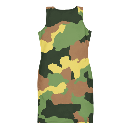 Women's Camouflage Graphic Summer Dress