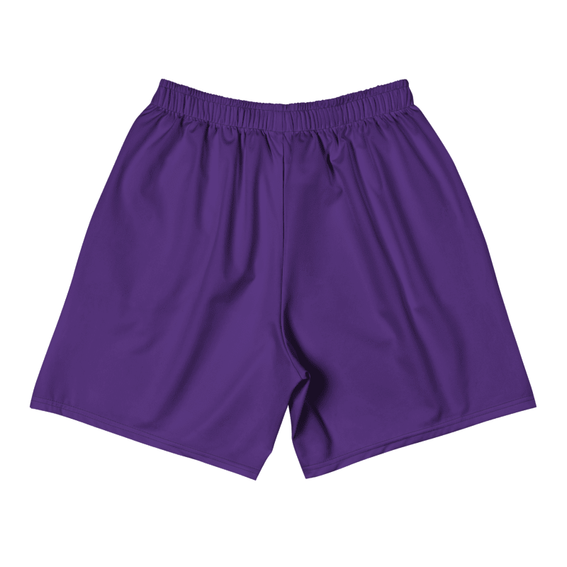 All-Over Print Unisex Purple Athletic Long Shorts