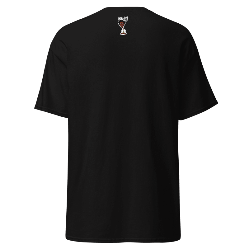 Abraham Black Tee for Men By Nickel G.
