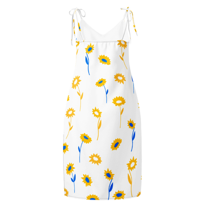Women's Sunflowers Graphic Summer Dress By Penny G.
