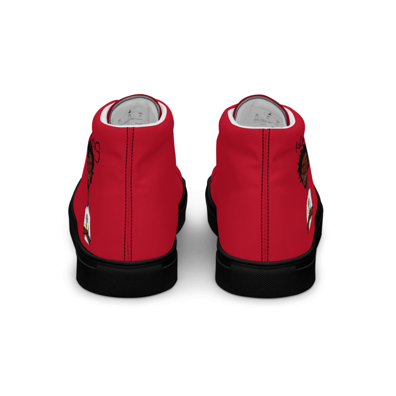 601 Local Red Men's High Top Sneakers From Nickel G.