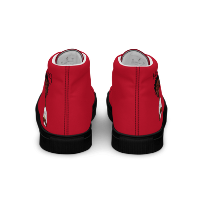 601 Local Red Men's High Top Sneakers From Nickel G.