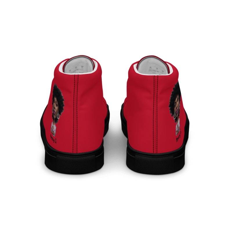 601 Local Red Women's High Top Sneakers From Penny G.