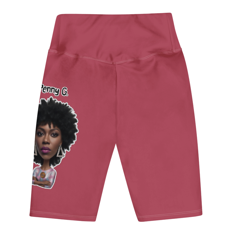 Penny G. Women's Hot Pink Biker Shorts Classic