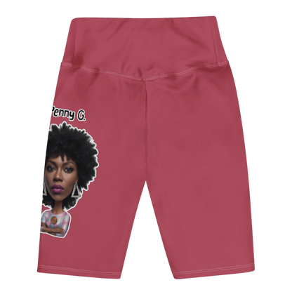 Penny G. Women's Hot Pink Biker Shorts Classic
