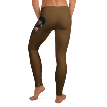 Penny G. Brown Leggings