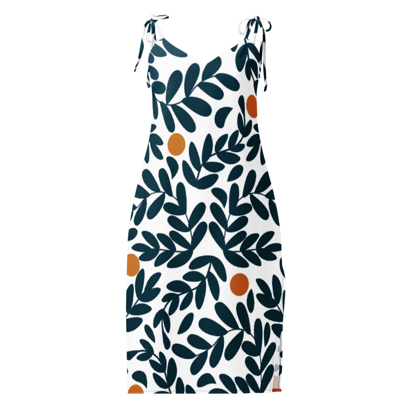 Women's Fig Tree Graphic Summer Dress By Penny G.