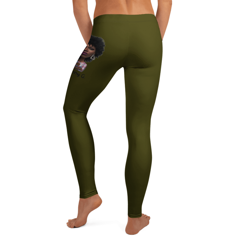 Penny G. Karaka (Olive Green) Leggings