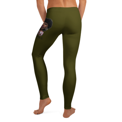 Penny G. Karaka (Olive Green) Leggings