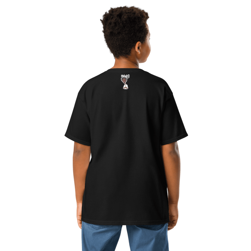 Abraham Black Tee for Boys By Nickel G.