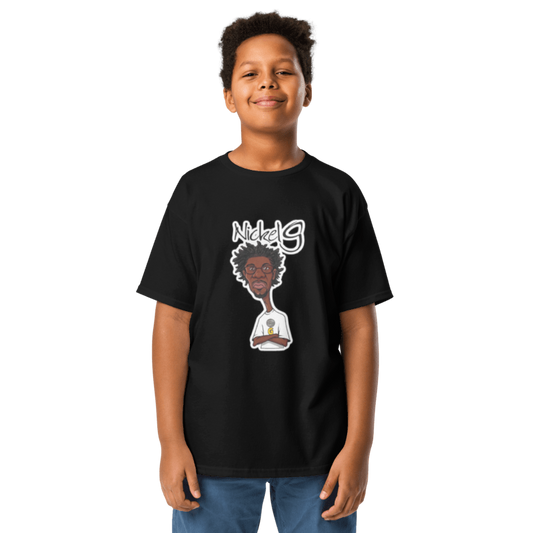 Black Tee for Boys By Nickel G.