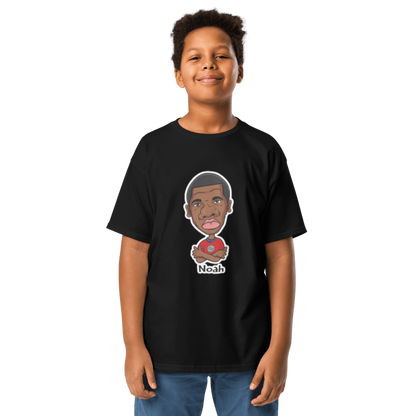 Noah Black Tee for Boys By Nickel G.