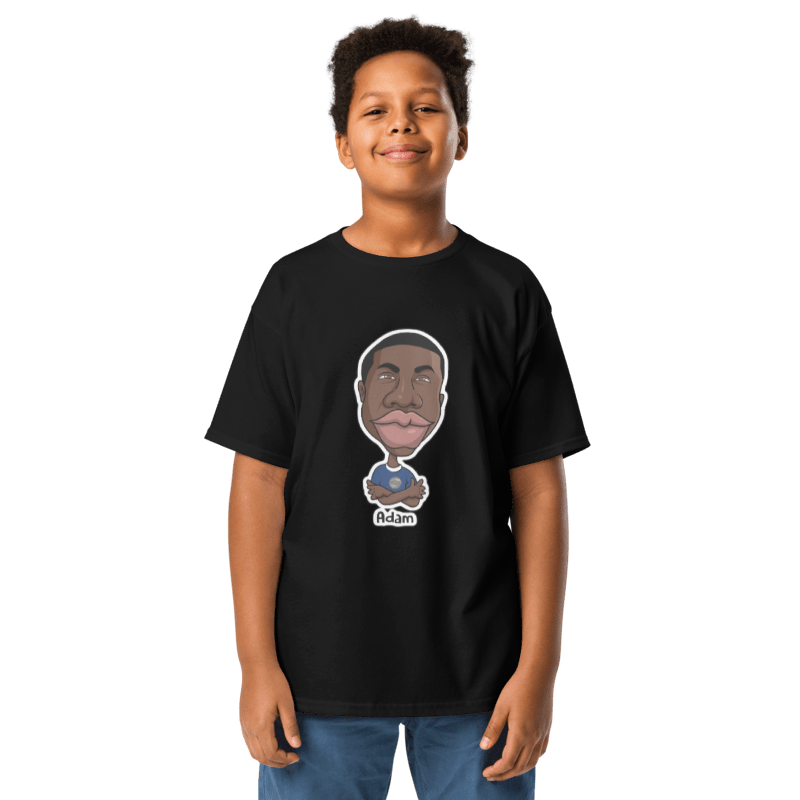 Adam Black Tee for Boys By Nickel G.