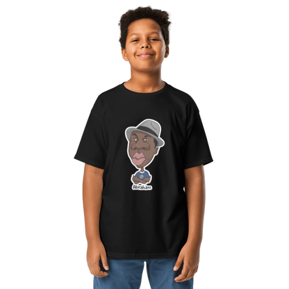 Abraham Black Tee for Boys By Nickel G.