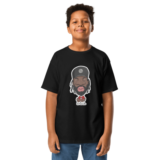 Enoch Black Tee for Boys By Nickel G.