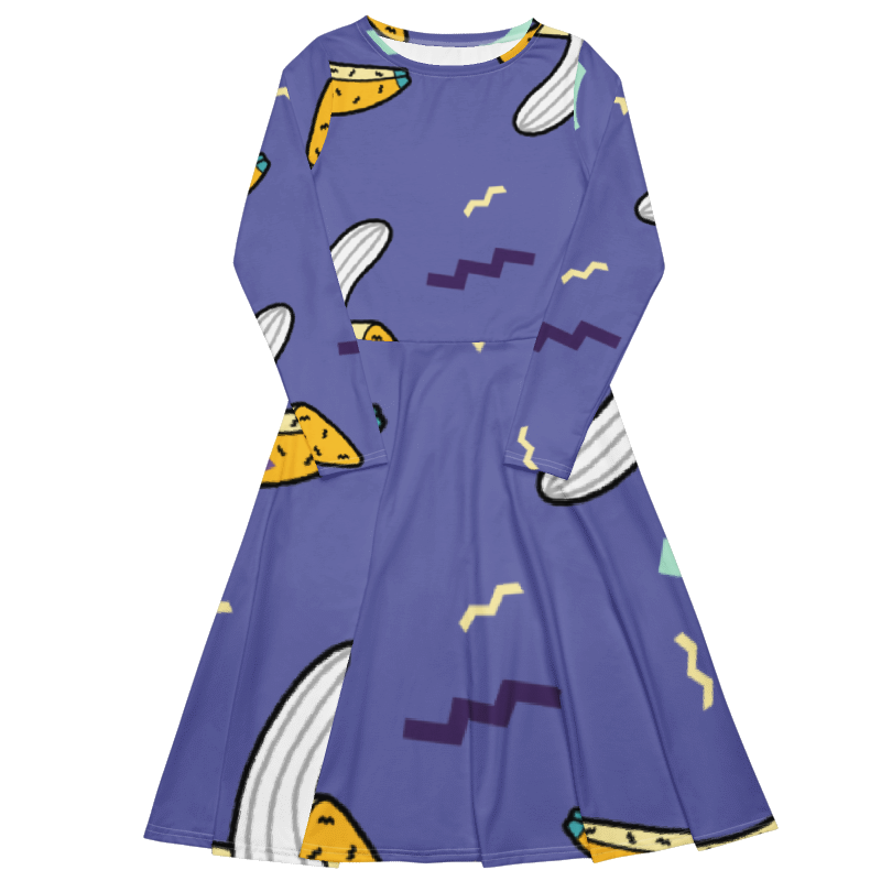 Women's Banana Split Graphic Summer Dress