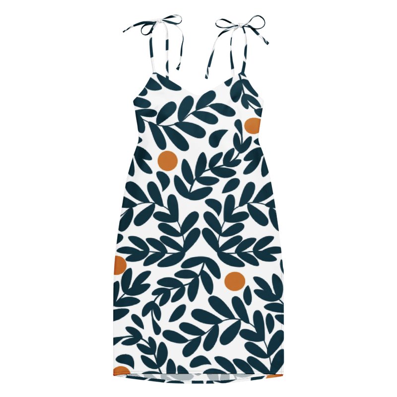 Women's Fig Tree Graphic Summer Dress By Penny G.