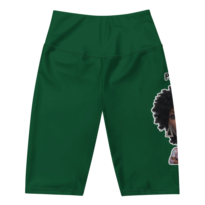 Penny G. Women's Green Biker Shorts Classic
