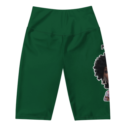 Penny G. Women's Green Biker Shorts Classic
