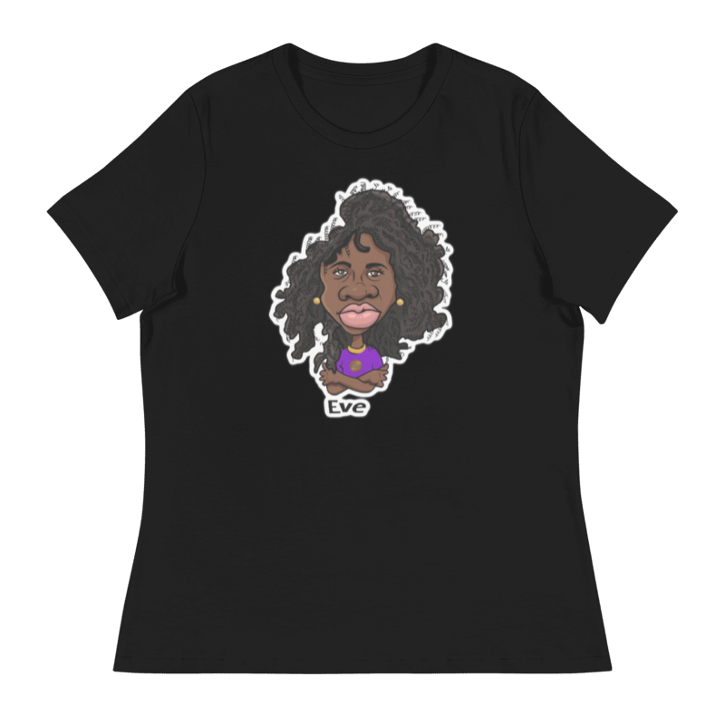 Eve Black Tee for Women By Penny G.