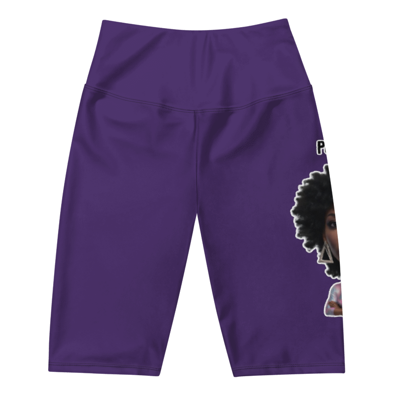 Penny G. Women's Purple Biker Shorts Classic