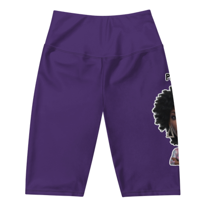 Penny G. Women's Purple Biker Shorts Classic