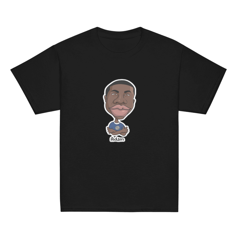 Adam Black Tee for Boys By Nickel G.