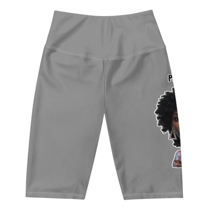 Penny G. Women's Grey Biker Shorts Classic