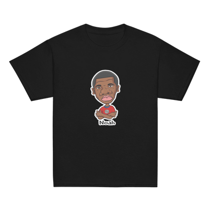 Noah Black Tee for Boys By Nickel G.