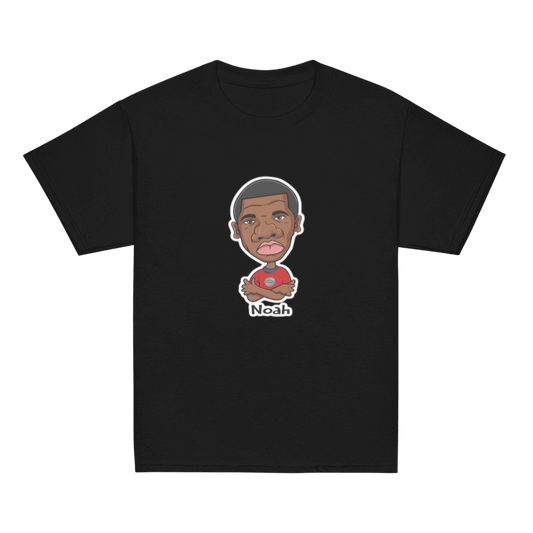 Noah Black Tee for Boys By Nickel G.